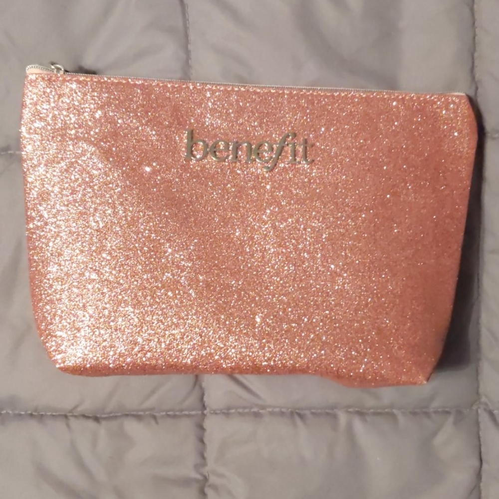 Large Benefit Glitter Cosmetics Case